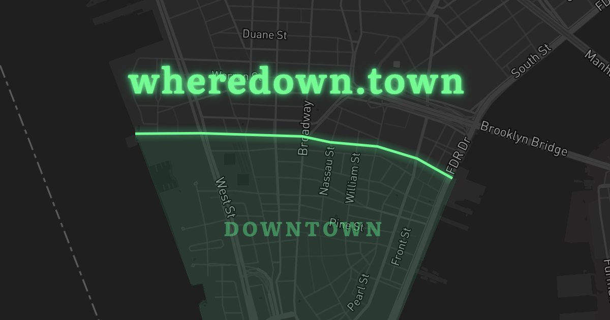 wheredown.town image